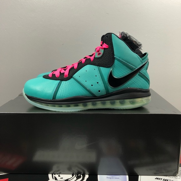 Nike Lebron 8 HWC "South Beach" 2021 - Picture 2 of 7